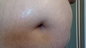 Thick Milf Showers - My Fat Belly Wet, Fat And To Adore   BBW pure belly fetish