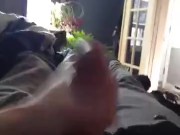 Horny all day, I got home and JO ! Nice cumshot