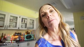 Step mom seduces step son in POV fuck session