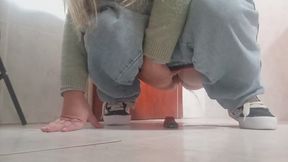 their turn to be peed on
