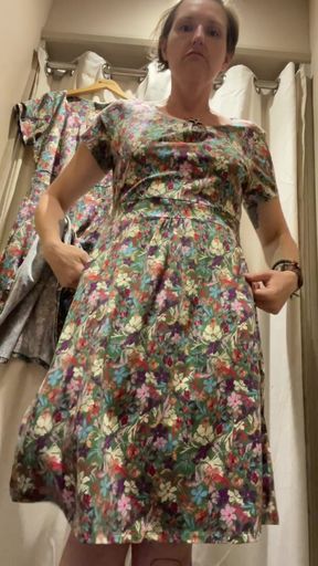Getting Naked to Try on New Dresses in Public!