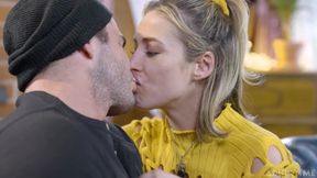 Adult Time - Raunchy Aiden Ashley Lets Dating App Stranger Creampie Her Pussy on First Date!