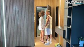 Meeting DENIS DOSIO at the supermarket! Mi takes me home, me and puts it in my throat!