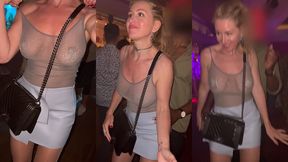 suite de la soiree au pacha a ibiza exhibant mes seins et mon minou en ...
