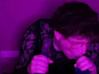 Transgender sissy femboy first video deepthroat double
