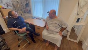 Part 1: Mr Hughes goes to see Cockologist Matron Satana to help his tiny penis!