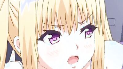 Katsu gets her big tits satisfied by her boss's big cock in a loud orgasmic cartoon