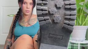 Worship Lara Croft’s Dirty Stinky Boots