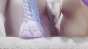 Hot MILF with 50cm dildo Part 1