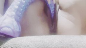 Hot MILF with 50cm dildo Part 1