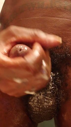 Big Black Hairy Dick Worship Hallelujah Johnson Masturbating Big Dick   Clip 1