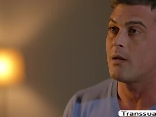 Handsome stepbro analed by TS stepsister