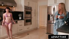 ADULT TIME - Naughty Pixie Smalls Craving Stepdad Keeps Teasing Him Leading To Sneaky Passionate Sex