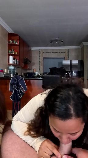 Caught my boyfriend cheating on me so I watched them fuck   Clip 1
