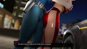 Cheating GILF Fucked By FUTA Cop - Futa Dominium #8 3d Porn Gameplay