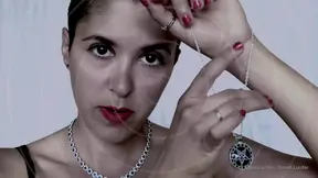 Mesmerizing religious satanic ritual with femdom POV and natural tit worship