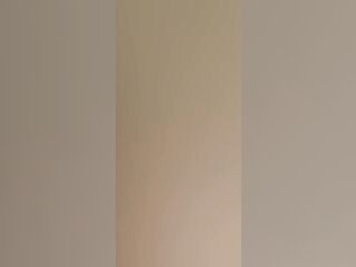 Brunette hair honey eats cum after sucking knob and getting her snatch dong fucked