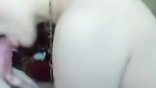 Redhead Amateur's Leaked Webcam Footage: Blowjob