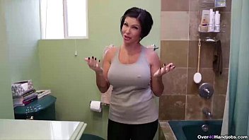 Over 40 MILF gives deep POV hand job