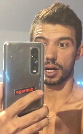 Stroking my cock till I cum