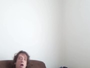 O Fuck Yeah!!: Transgirl Blasts Loads of Tasty Cumshots & Assfingering