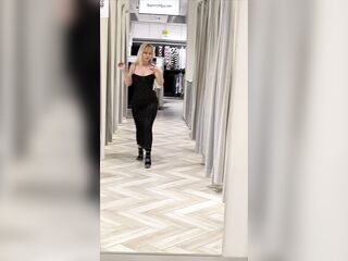 Public dressing room pretty slutty cutie