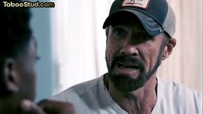 IR DILF stepdaddy enjoys barebacking with stud stepson