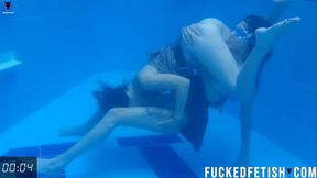 WMV Yessica Bunny + Helen Star 69 oral sex horny duo sexy underwater