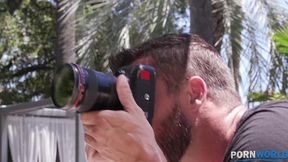 enterprising model gia derza bribes crooked photographers with cock sucking and fucking