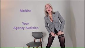 Your Agency Audition - MoRina cock worship exhibitionism virtual sex roleplay (mobile vers)
