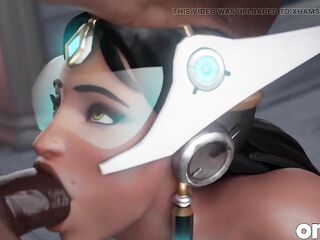 Symmetra Anal Group Sex with 5 Bbcs - 3D Overwatch Animated Porn