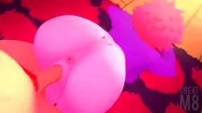 K.O. Tempts Wild Beast with Burning Desire, Taking Massive Cock Deep