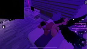 Follando a una chica que le encanta mi BBC Roblox