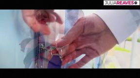 Horny Slut Gets Cum on Her Breasts