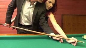 petite partie de billard avec le voisin