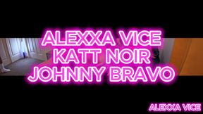 One Take no Cuts Threeway Anal Fun with Katt Noir and Johnny Bravo