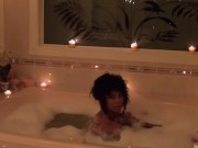 Bathtub Fantasy with Pornstar LDR at Home