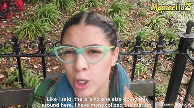 Carne Del Mercado - Sexy Latina College Girl Asked To Film A Porno