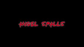 sean michaels, angel smalls interracial blowjob & creampie