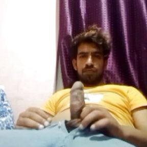 Asian boy masturbating