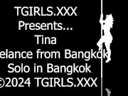 TGIRLS XXX - Jing Invites You Inside Her Bathroom To Play