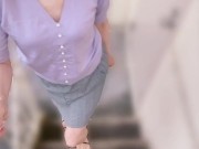 野外オナニーが気持ちよくてたくさん射精する女装子