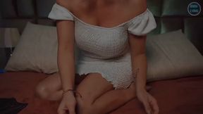 A Priest and a Nun with big ass Try to Save the Sinful Soul of a blonde woman with big tits?