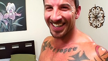 Jade Russell Swallows Julian's Big Cock Facial