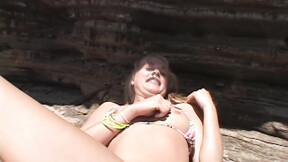 ”Little Summer masturbate beach”