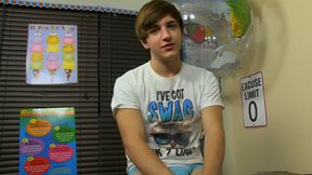 First Timer Colby on Set