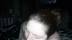 Vurvy MILF Sucking Some Good Chocolate Dick