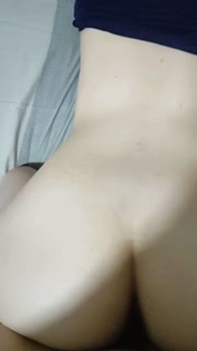 Cheating Asian moaning