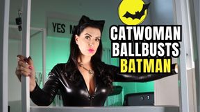 Catwoman Ballbusts Batman