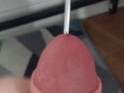 Solo Masturbate and Penis Plug